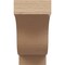 Ekena Millwork 8"W x 16"D x 16"H Classic Newport Rough Cedar Woodgrain TimberThane Corbel, Primed Tan CORUR08X16X16NEWRCPR - alternate 3